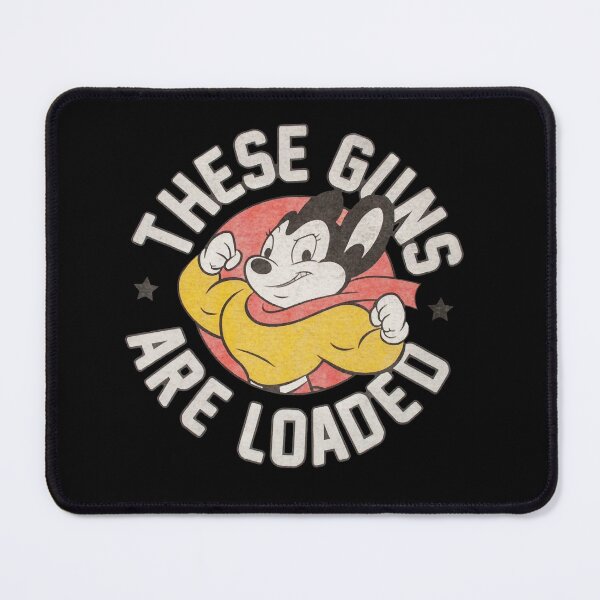 Item preview, Mighty Mouse These Guns Are Loaded Vintage Cartoon designed and sold by imtiezpuwarj.