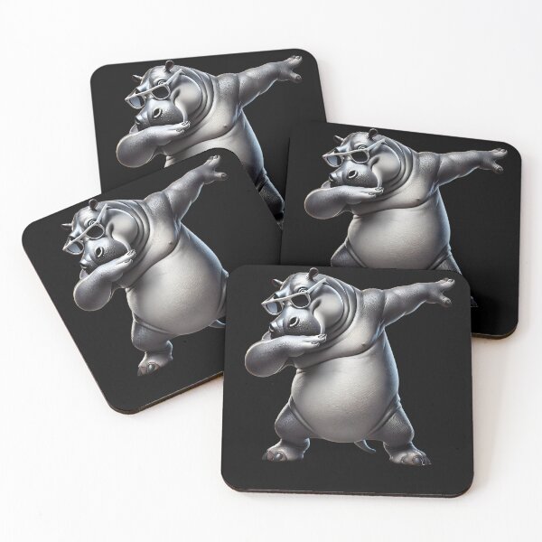 Item preview, Dabbing Hippo Animal Lover designed and sold by Kimberley King Art  King Art.