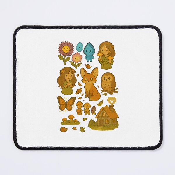 Item preview, September Forest Spirit Stickers- 2 designed and sold by BrushAndBreathe.