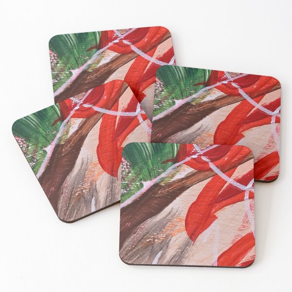 Item preview, Bold Rhythm – Abstract Expressionist Wall Art Set designed and sold by spotia.
