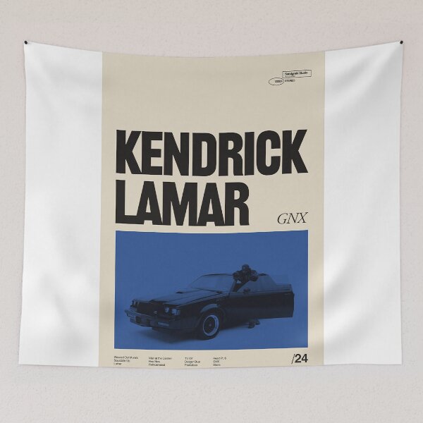 Item preview, Aesthetic Musical Trend Kendrick Gnx Alternative Poster designed and sold by telmunk relimsa.