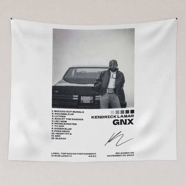 Item preview, The Best Musical Gnx Kendrick Alternative Poster designed and sold by telmunk relimsa.