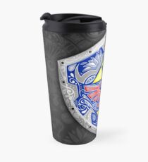 Taza de viaje Zelda - Link Shield Doodle