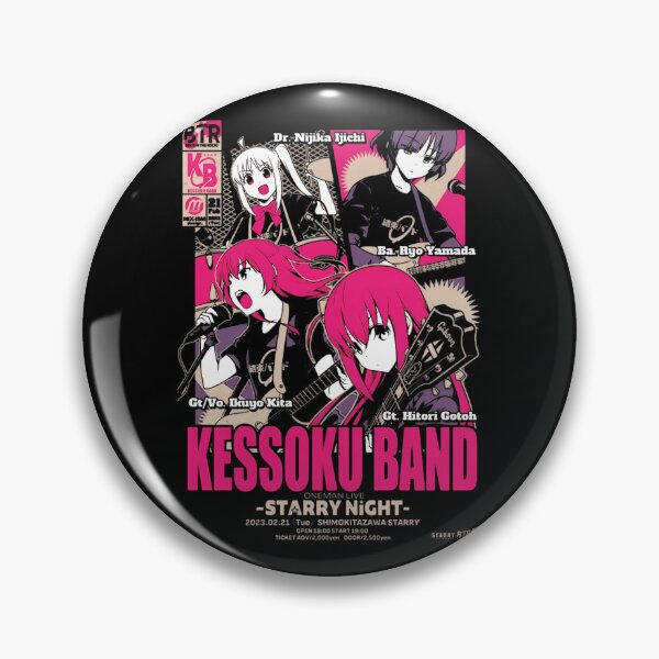 Item preview, BOC.CHI THE ROC.K! - Kessoku Band  designed and sold by FayetteAllain.