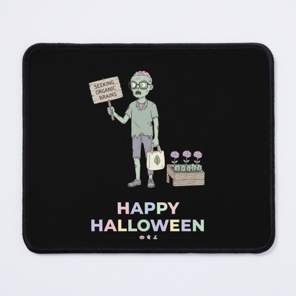 Item preview, Vegan Zombie "Organic Brains" | Sarcastic Halloween Humor designed and sold by DibuHumor.