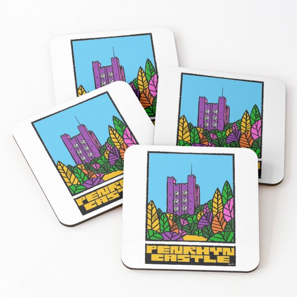 Item preview, Penrhyn Castle  Pop Art – Colourful Welsh, Art & Gifts designed and sold by GWARTGB.