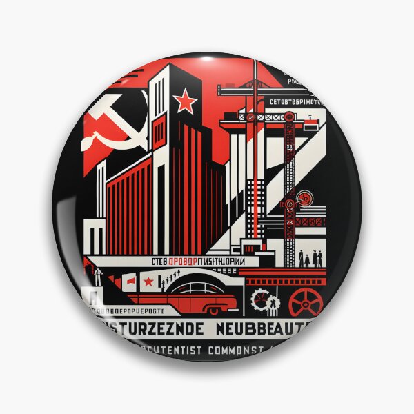Item preview, Einstrzende Neubauten 1950S Communist Poster V 3 designed and sold by MarthaCrawfor.