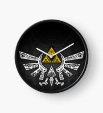 Zelda - Hyrule doodle Clock