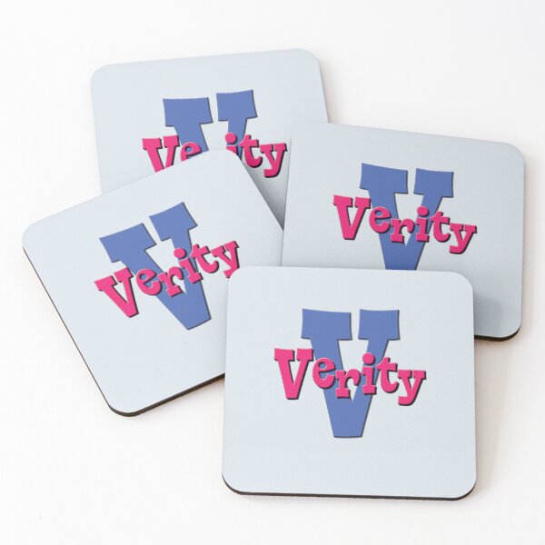Item preview, V is for Verity, Girl’s and Woman's Name and Initial  designed and sold by CharlottePlaceArt.
