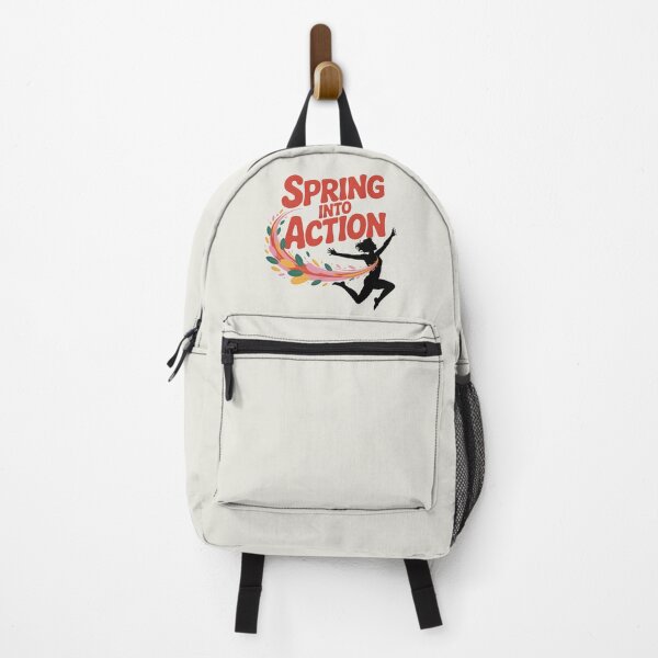 Item preview, Spring Into Action – Seasonal Motivational Design designed and sold by Jollys-ArtShop.