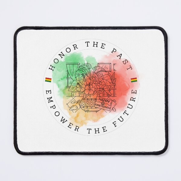 Item preview, Honor the Past Empower the Future Juneteenth Flower Design designed and sold by Rank Sol.