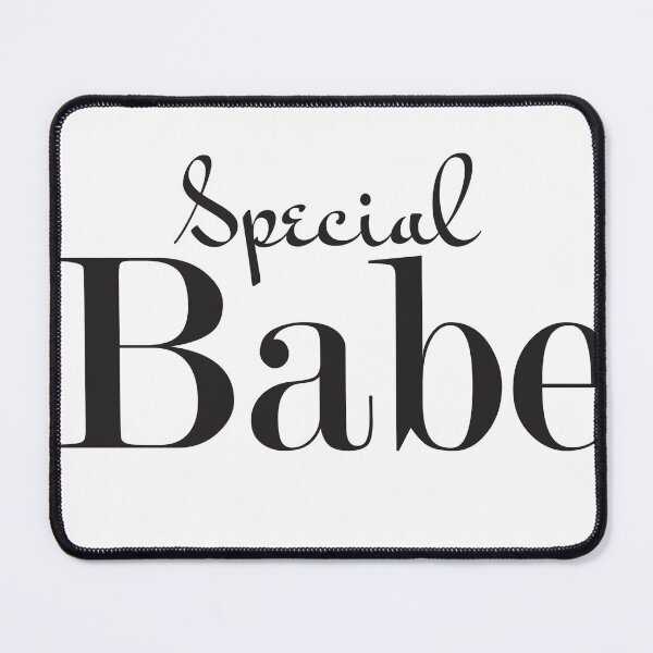 Item preview, Special Babe Typography Minimalist Design designed and sold by The secret storage room.