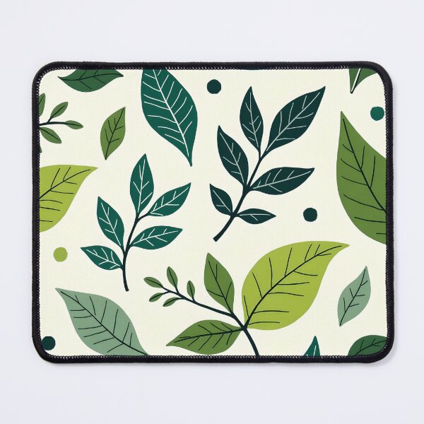 Item preview, Green Leaf Seamless Pattern Nature Design designed and sold by K@raksnalee.