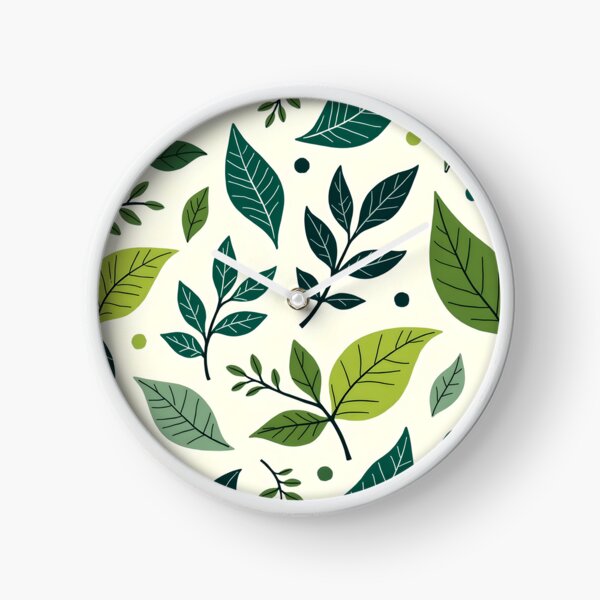 Item preview, Green Leaf Seamless Pattern Nature Design designed and sold by K@raksnalee.