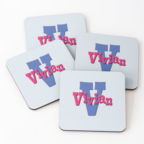 Item preview, V is for Vivian, Girl’s and Woman's Name and Initial  designed and sold by CharlottePlaceArt.