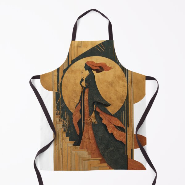 Item preview, Golden Ascendant — Art Deco Priestess designed and sold by AJ Lab.