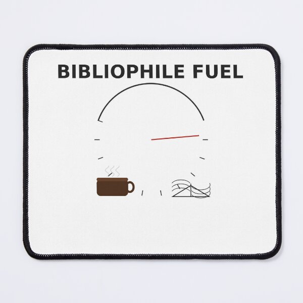 Item preview, Bibliophile Fuel – Coffee Gauge designed and sold by MelVibes.