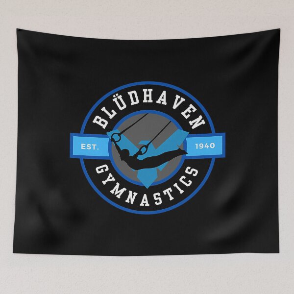 Item preview, Bludhaven Gymnastics Logo designed and sold by emparanuragz.