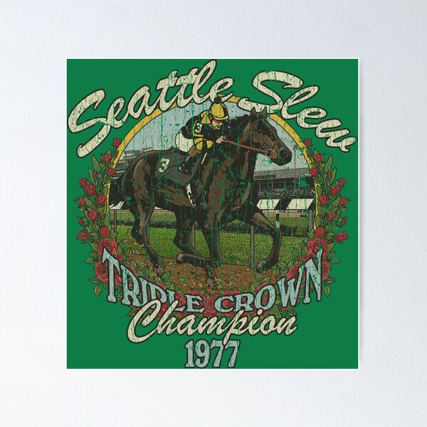 Item preview, Seattle Slew Triple Crown 1977 designed and sold by AstroZombie6669.