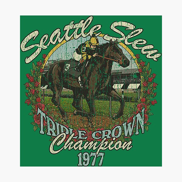 Item preview, Seattle Slew Triple Crown 1977 designed and sold by AstroZombie6669.