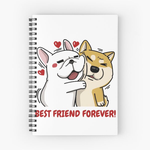 Item preview, Best Friend Forever, Shiba Inu & Frenchie Bestie designed and sold by Hustlercredo.