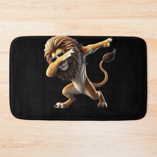 Item preview, Dabbing Lion Animal Lover designed and sold by Kimberley King Art  King Art.