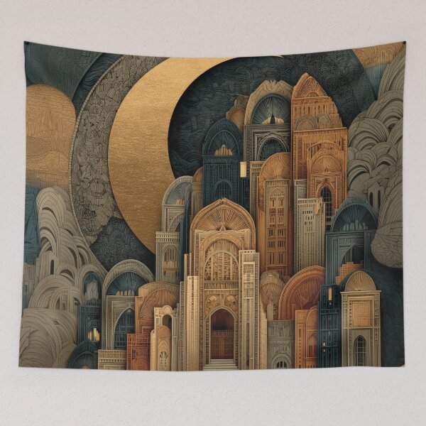Item preview, Crescent City Gates — Gilded Waterfront designed and sold by AJ Lab.