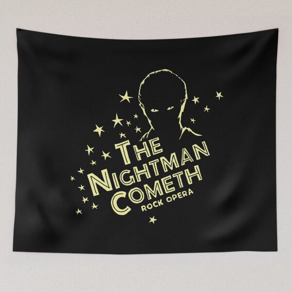 Item preview, The Nightman Cometh Logo designed and sold by emparanuragz.