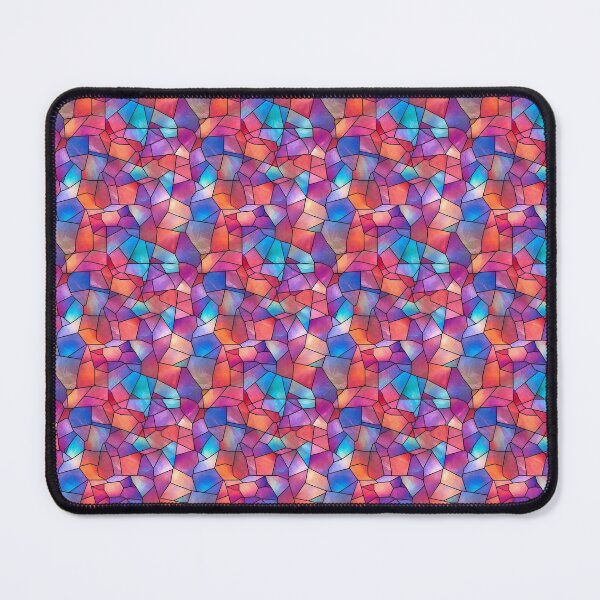 Item preview, Vibrant Stained Glass Abstract Artwork designed and sold by Rolite.