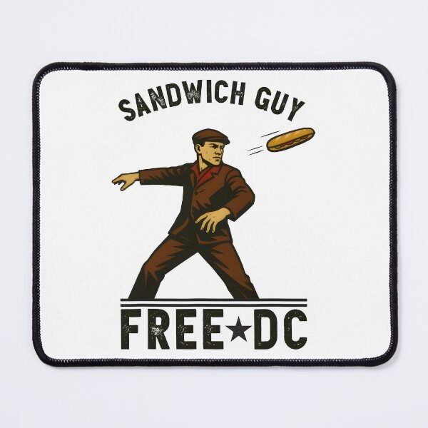 Item preview, Sandwich Guy Free DC Retro Protest Art designed and sold by JuniorDavila.