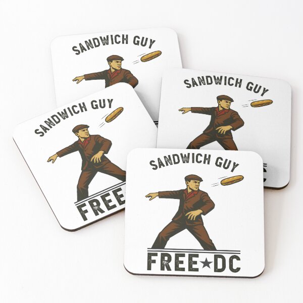 Item preview, Sandwich Guy Free DC Retro Protest Art designed and sold by JuniorDavila.
