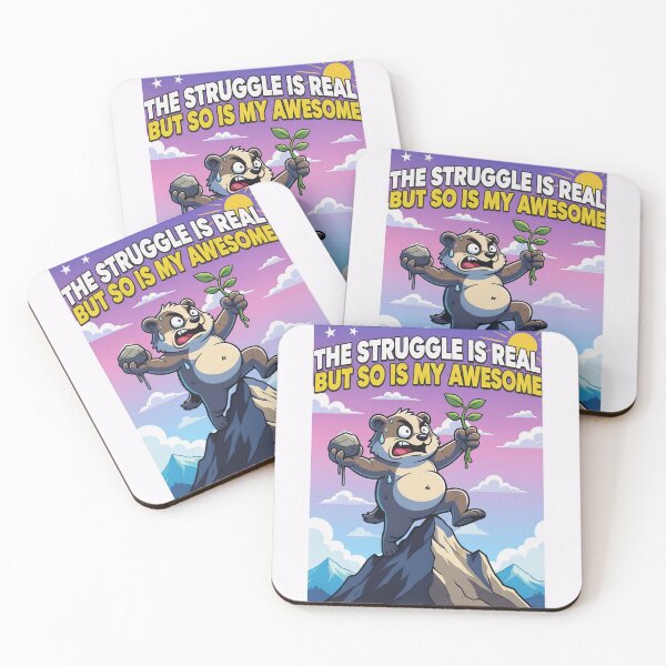 Item preview, The Struggle is Real Funny Awesome designed and sold by INNER WINNER YOU.