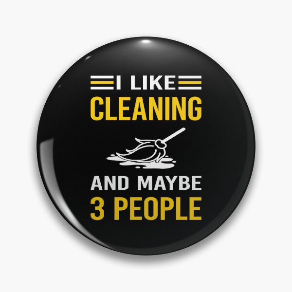 Item preview, I Like 3 People Cleaning designed and sold by maymorto.