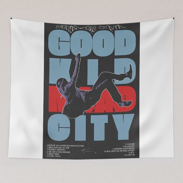 Item preview, The Best Musical Hip Hop Kendrick Good Kid  Poster designed and sold by telmunk relimsa.