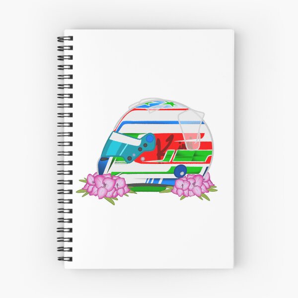 Item preview, Kimi Antonelli 2025 Monza Helmet With Flowers  designed and sold by OriDraws.