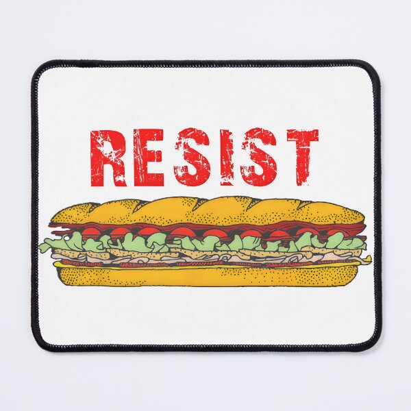 Item preview, Resist Sandwich Protest Art – Bold Pop Style Design designed and sold by JuniorDavila.