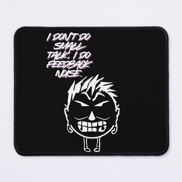 Item preview, I don't do small talk, i do feedback noise designed and sold by whatthefoxsays.