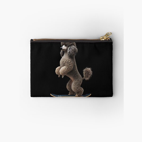 Item preview, Poodle Riding a Skateboard Skateboarding Skater Fans designed and sold by Kimberley King Art  King Art.