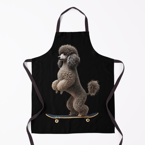 Item preview, Poodle Riding a Skateboard Skateboarding Skater Fans designed and sold by Kimberley King Art King Art.