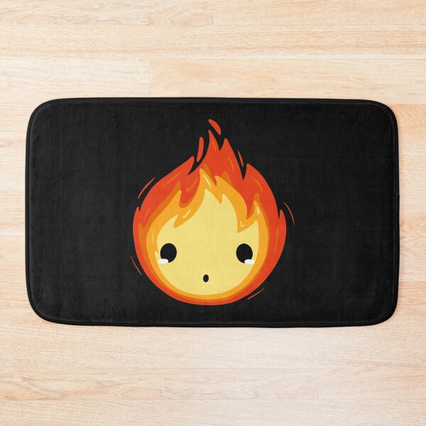 Item preview, Calcifer anime Little Flame Monster   designed and sold by Ontornonano.