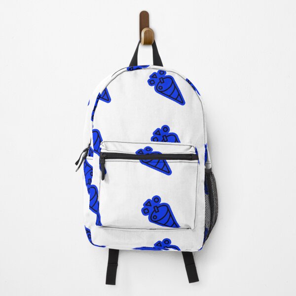 Item preview, Multiple Blue Colour Carrot Pattern Design  designed and sold by VisionSticker.