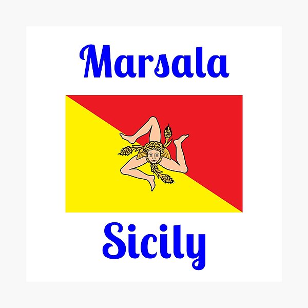 Item preview, Marsala Sicily - Stylish Prints, designed and sold by Fleetwood1994.