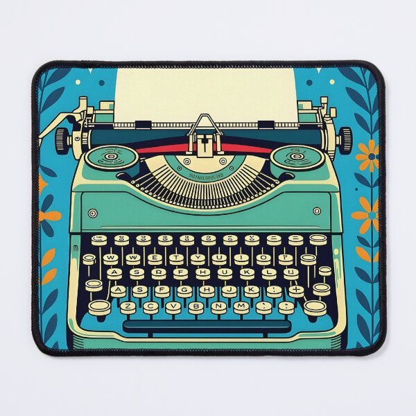 Item preview, Vintage typewriter and blank page designed and sold by Ponted.