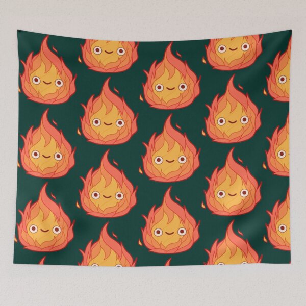 Item preview, Calcifer anime   designed and sold by Ontornonano.