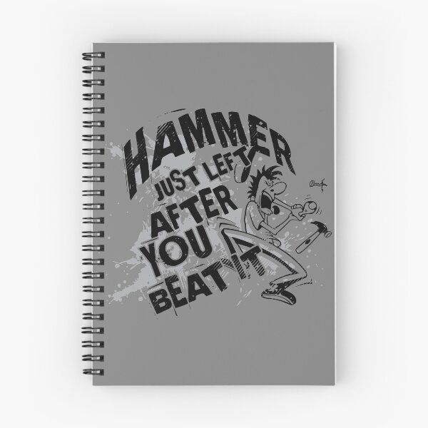 Item preview, Carpenter Woodwork Hammer Just Left After You Beat It designed and sold by Danny Cuevas.