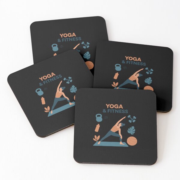 Item preview, Yoga & Fitness Wellness Design – Mind, Body & Balance designed and sold by Fitnessandyoga.