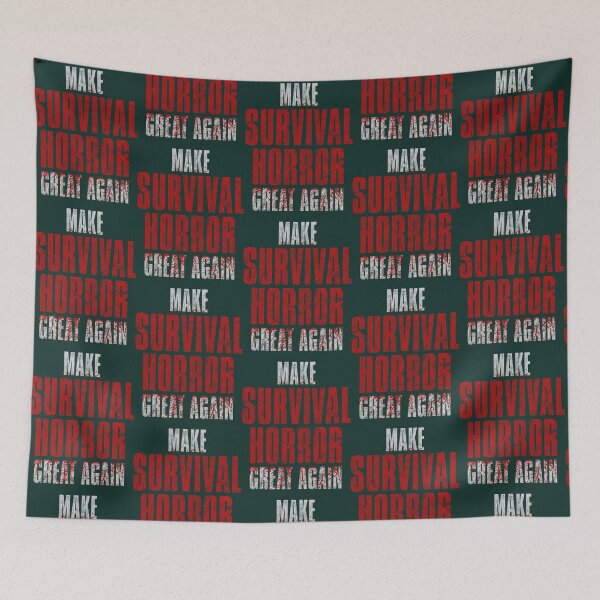 Item preview, Make Survival Horror Great Again distressed Oversized  designed and sold by Mannerpro.