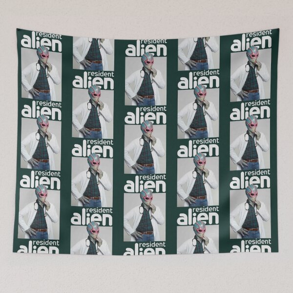 Item preview, RESIDENT ALIEN - THIS IS SOME BULLSHT Gift Fan designed and sold by Mannerpro.