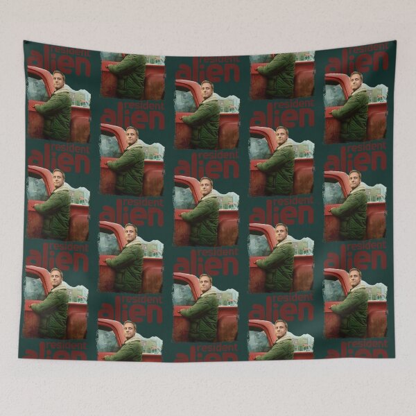 Item preview, Resident Alien Art Perfect Xmas Gift Fan designed and sold by Mannerpro.
