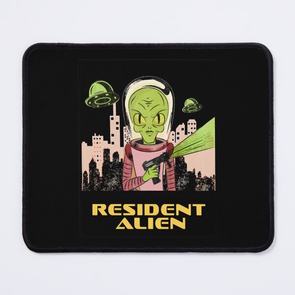 Item preview, Resident Alien invader from outer space designed and sold by Mannerpro.